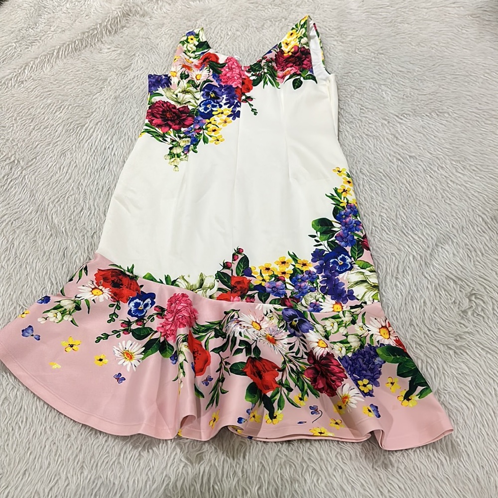 Venus women’s floral rhinestone sparkling body-con dress size xl - Picture 6 of 6